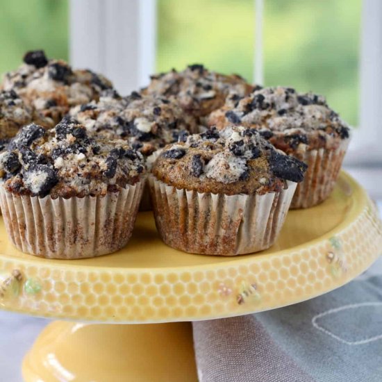 Cookies and Cream Muffins