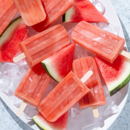 Watermelon Popsicles