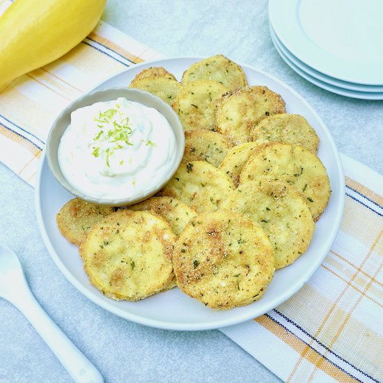 Crispy Fried Yellow Squash