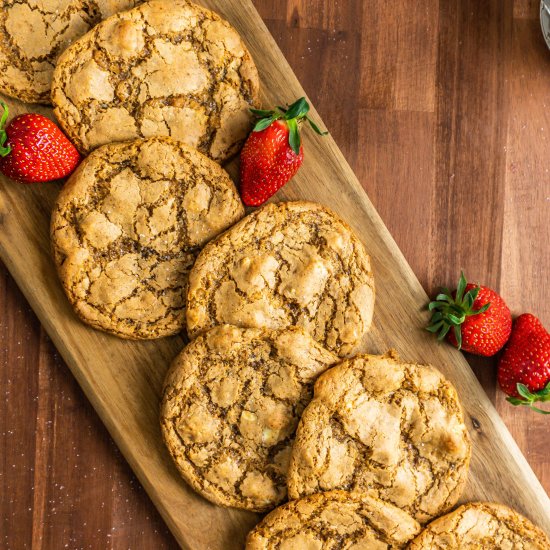 White Chocolate Chip Cookies