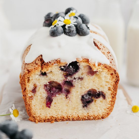 Blueberry Pound Cake