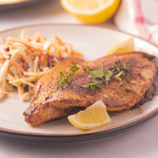 Blackened Trout