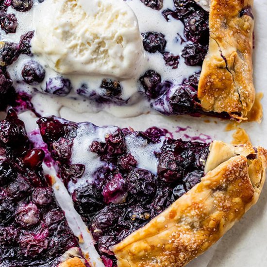 Blueberry Galette