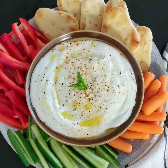 Whipped Cottage Cheese Dip