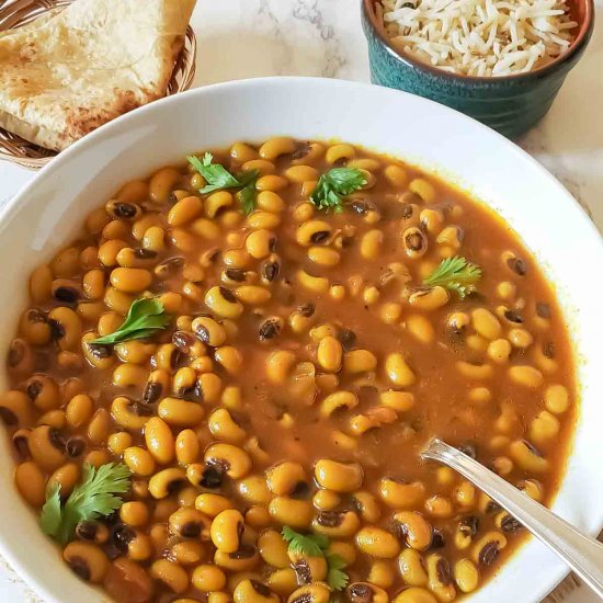 Lobia – Black Eyed Peas Curry