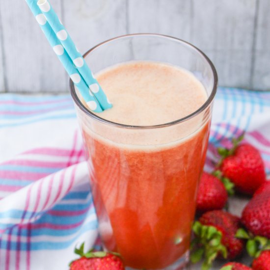 Boozy Strawberry Iced Tea