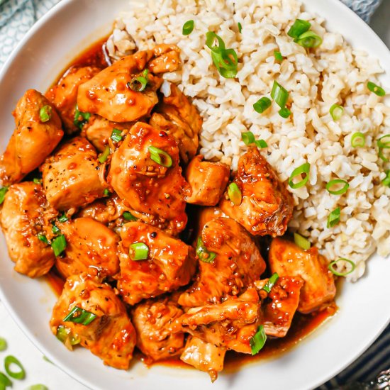 Bourbon Chicken