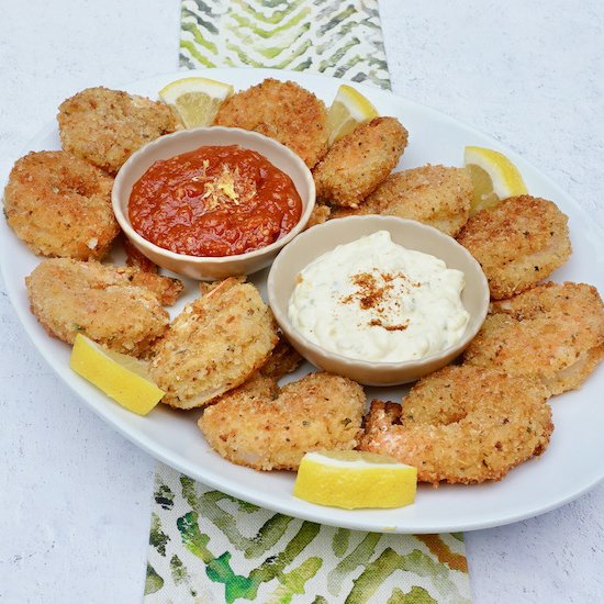 Breaded Fried Butterfly Shrimp