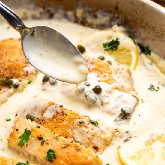 Creamy Lemon Chicken Piccata