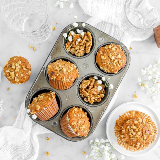 Banana Walnut Muffins