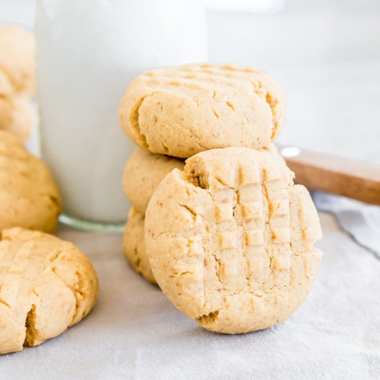 Gluten Free Peanut Butter Cookies