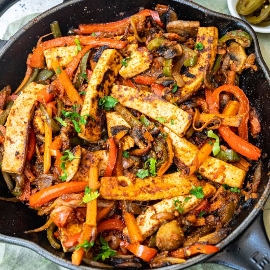 Tofu Fajitas