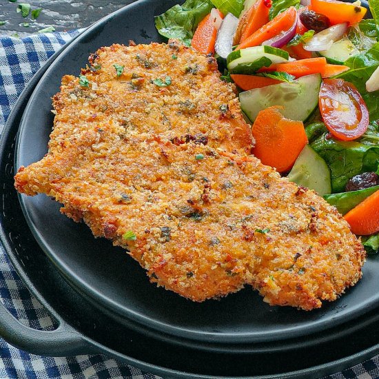 Crispy Baked Panko Crusted Chicken