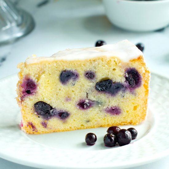 Blueberry Pound Cake