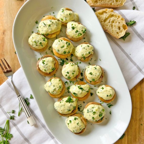 Sautéed Mushrooms with Aioli