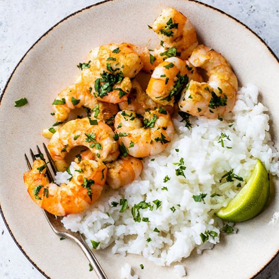 Cilantro Lime Shrimp