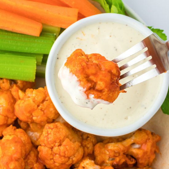 Air Fryer Buffalo Cauliflower