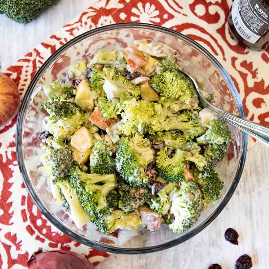 Classic Broccoli Bacon Salad