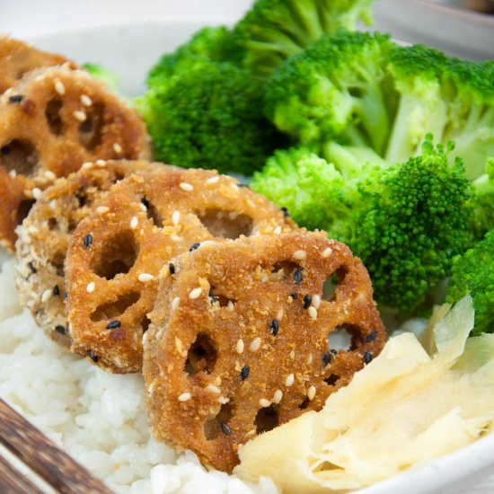 Breaded Lotus Root