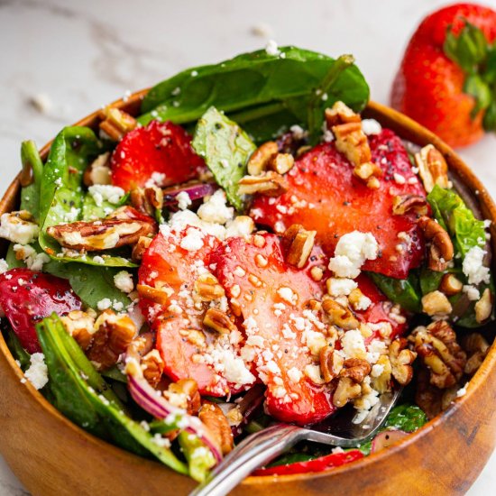 Spinach Strawberry Salad