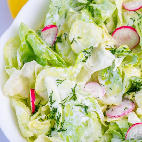 Butter Lettuce Salad