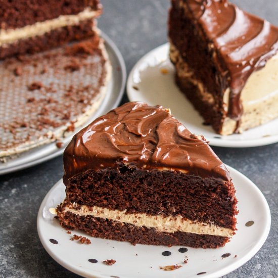 Chocolate Peanut Butter Cake