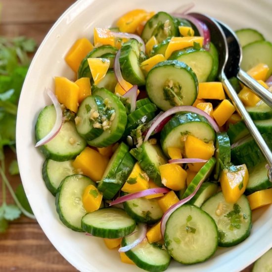 Cucumber Mango Salad