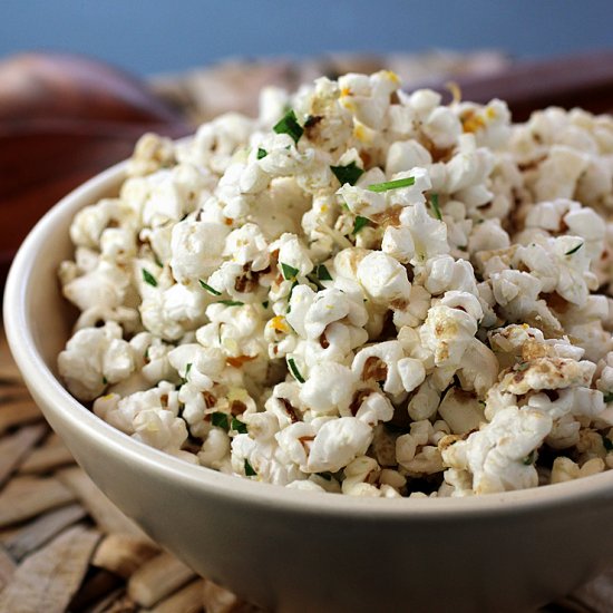 Caesar salad popcorn