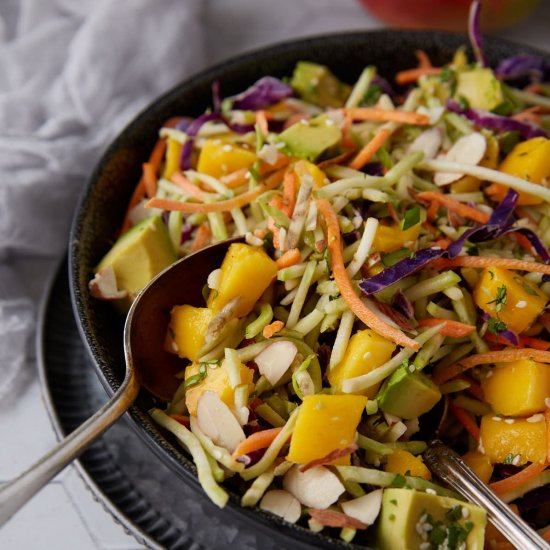 Broccoli Slaw with Mango