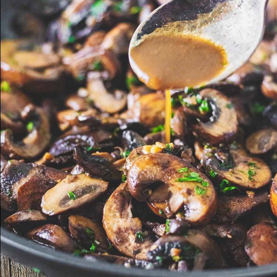 Garlic Butter Mushrooms