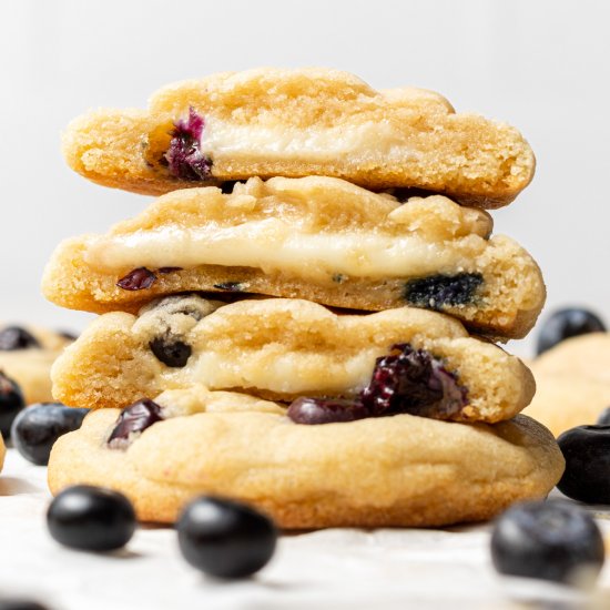 Blueberry Cheesecake Cookies