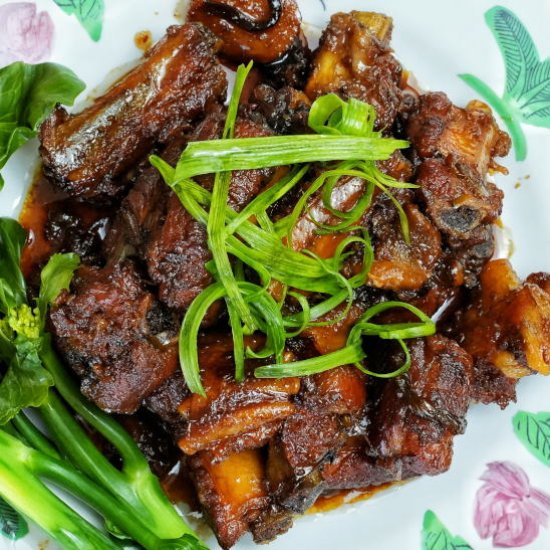 Sweet and sour pork ribs