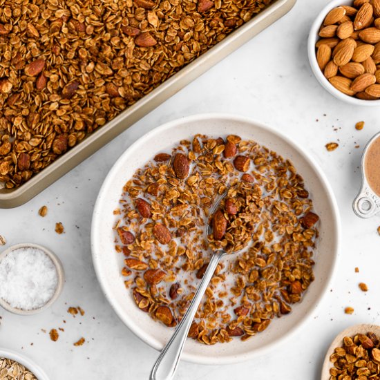 Almond Butter Granola