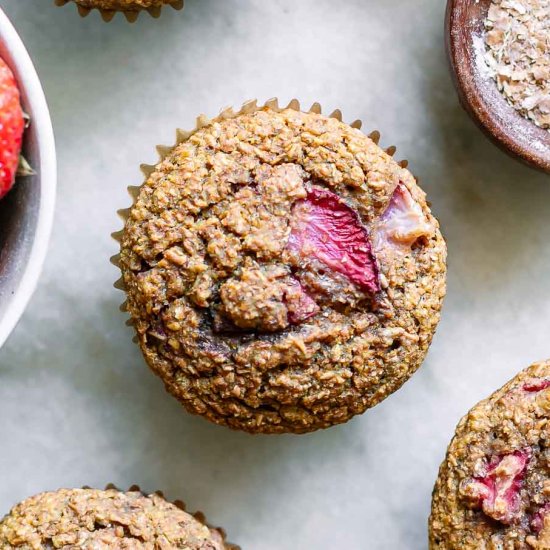 Strawberry Bran Muffins