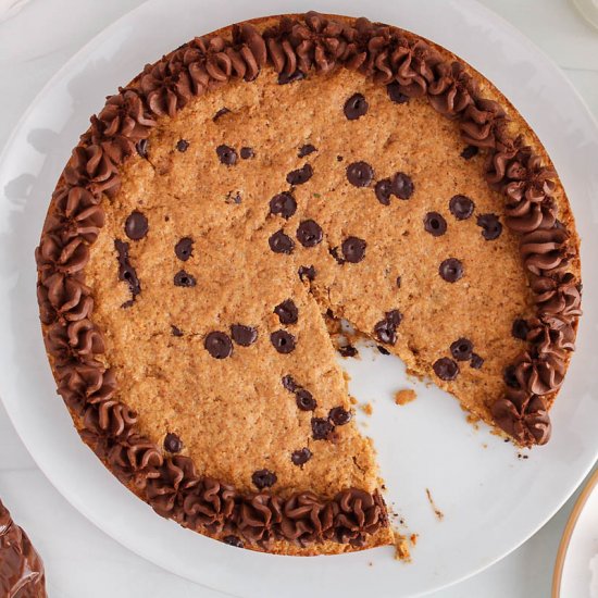 Vegan Cookie Cake