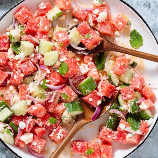 Watermelon Feta Salad