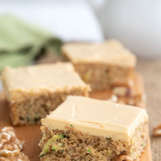 Keto Zucchini Bars