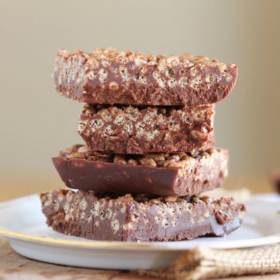 Chocolate Rice Krispie Bars