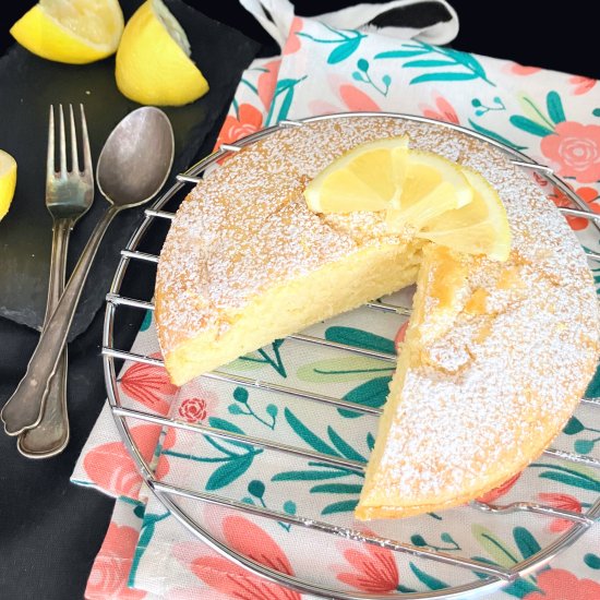 Spelt AirFryer Lemon Cake