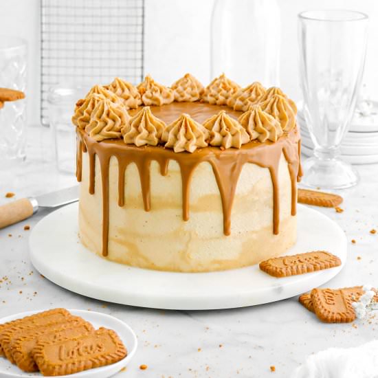 Biscoff Cookie Butter Cake