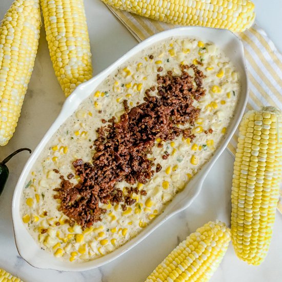 Easy Creamy Skillet Corn