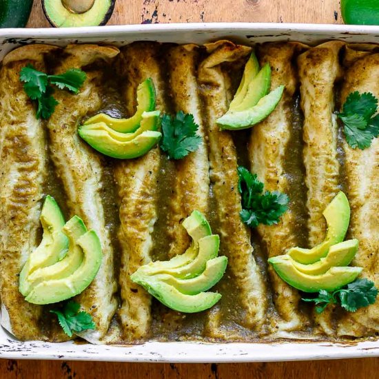 Zucchini Enchiladas