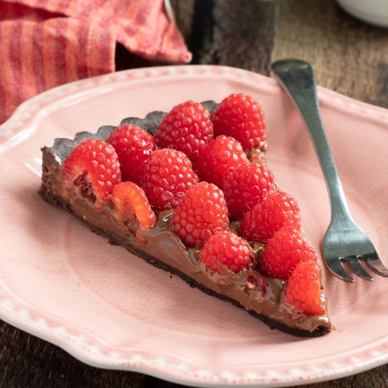 Chocolate Raspberry Tart