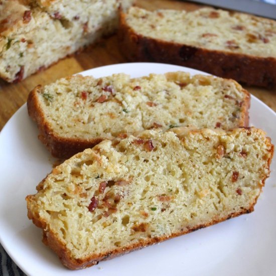 Bacon, Onion and Gruyere Loaf