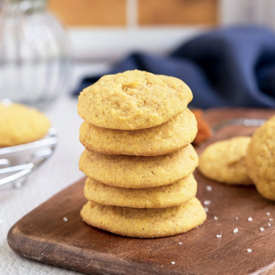 Pumpkin Sugar Cookies