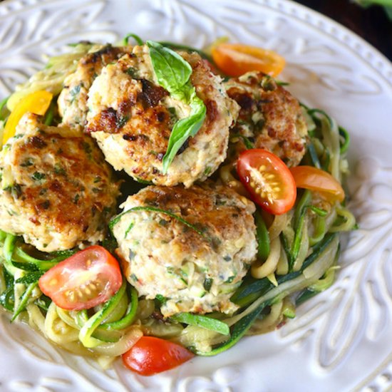 Turkey Zucchini Meatballs