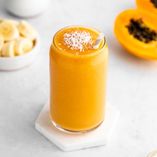 Papaya Banana Smoothie