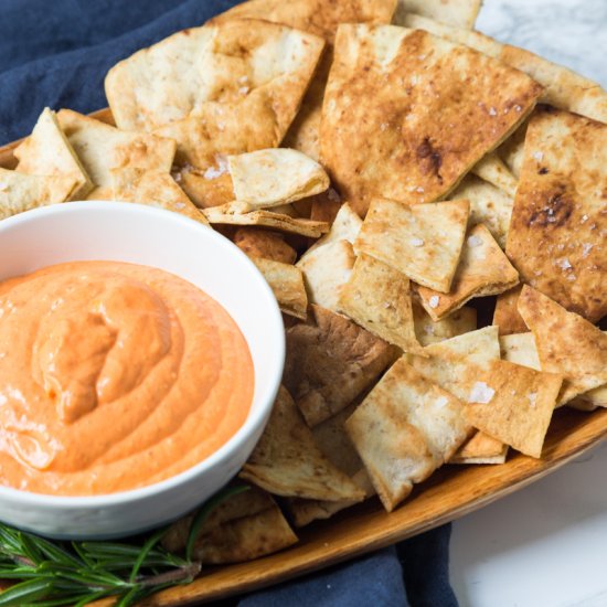 Air Fryer Pita Chips