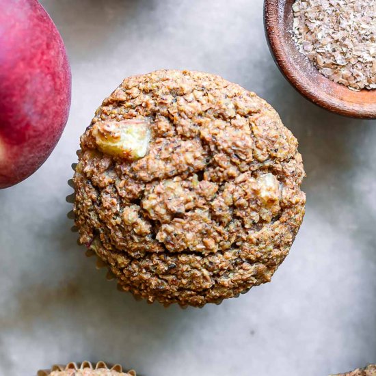 Peach Bran Muffins