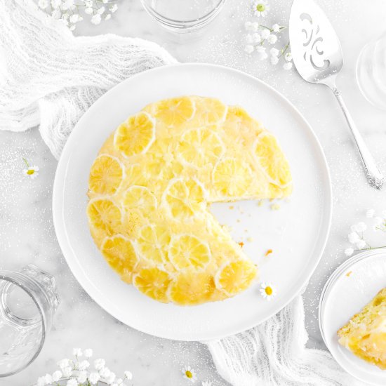 Meyer Lemon Upside Down Cake